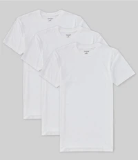 Roundtree & Yorke Plain Short Sleeve Crew Neck Undershirts 3-Pack