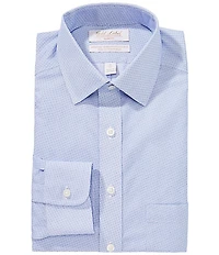 Roundtree & Yorke Slim Fit Non-Iron Spread Collar Poplin Dress Shirt