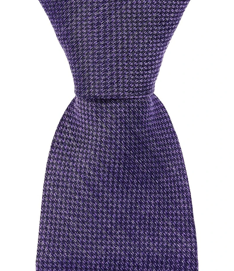 Roundtree & Yorke Solid 2 3/4#double; Narrow Silk Tie