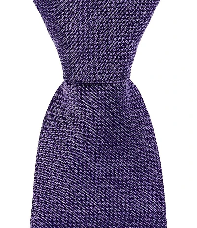 Roundtree & Yorke Solid 2 3/4#double; Narrow Silk Tie