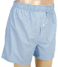 Roundtree & Yorke Diamond Woven 4#double; Inseam Boxers