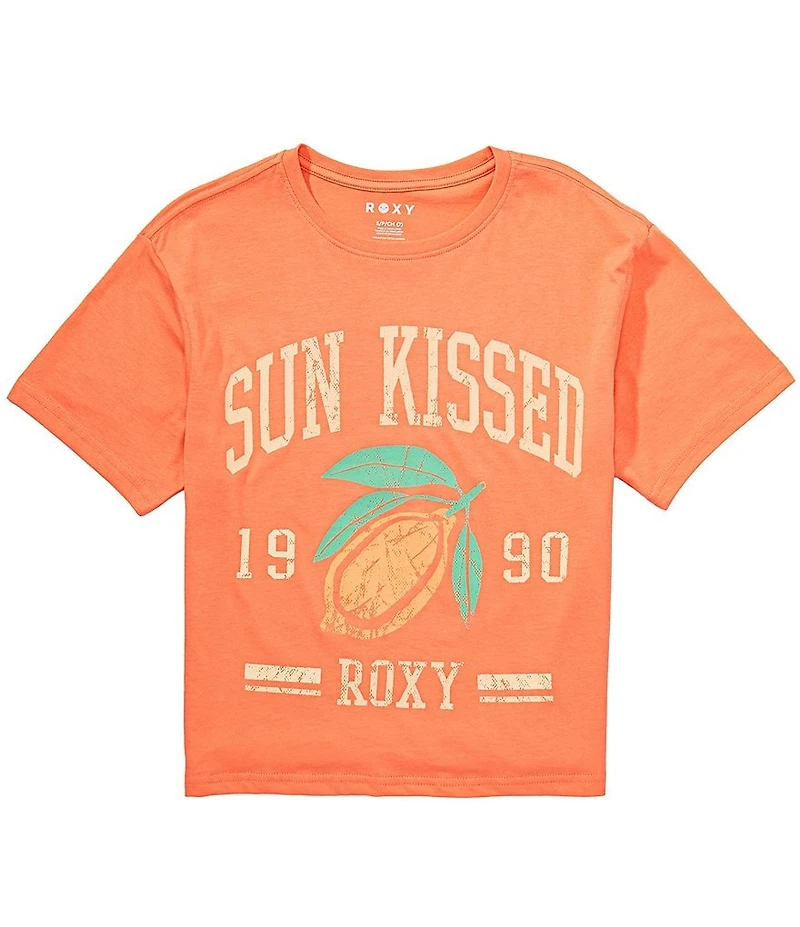 Roxy Big Girls Short Sleeve Sunkissed Oversized T-Shirt