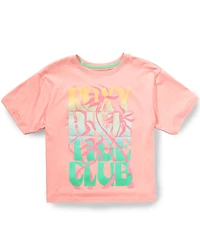 Roxy Big Girls Short Sleeve High Tide Club Oversized T-Shirt