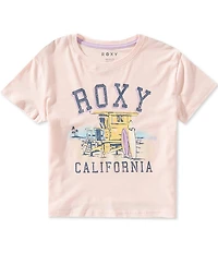 Roxy Big Girls Short-Sleeve California Baby T-Shirt