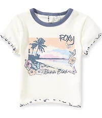Roxy Big Girls Short Sleeve Waikiki Beach Baby Tee