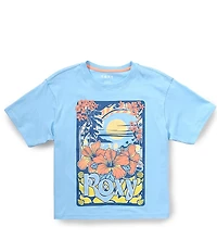 Roxy Big Girls Short Sleeve Low Tide Oversized T-Shirt