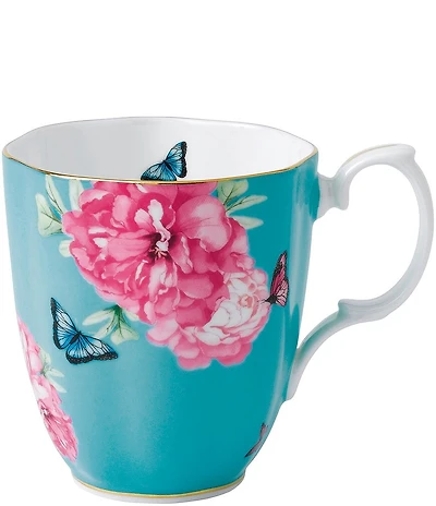 Royal Albert Miranda Kerr Friendship Turquoise Vintage Mug