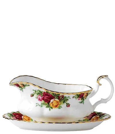 Royal Albert Old Country Roses Gravy Boat Stand