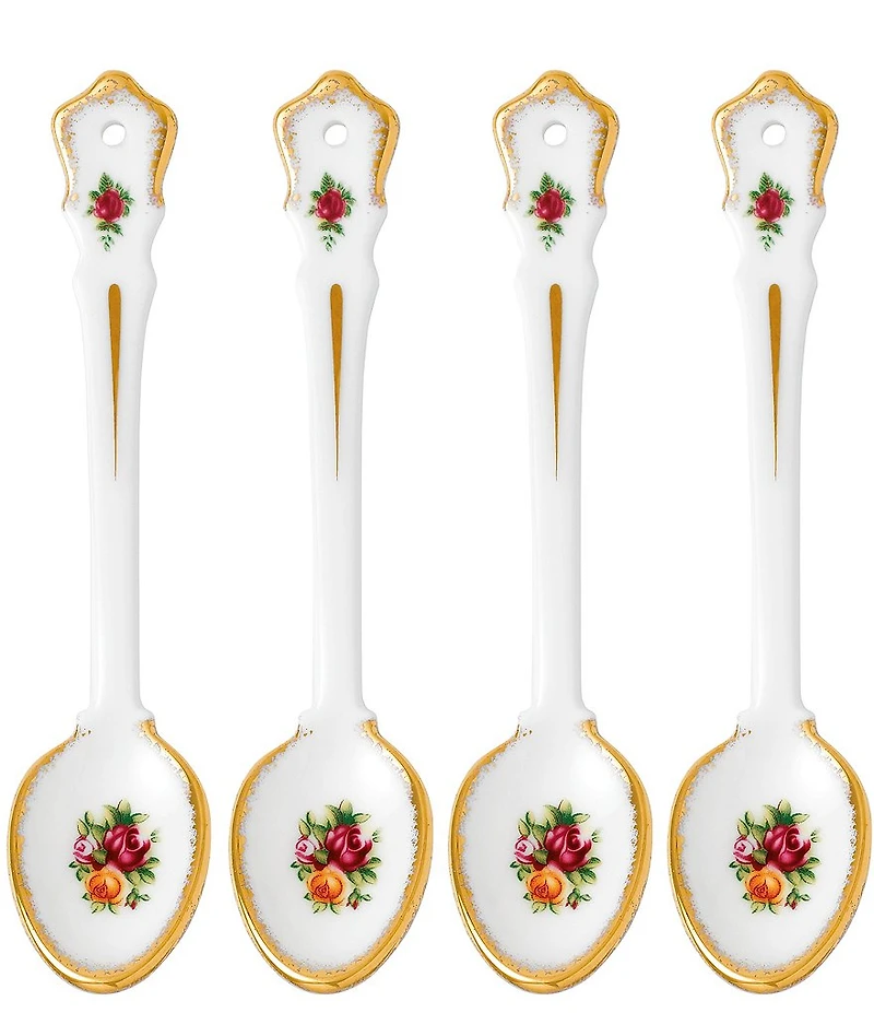 Royal Albert Old Country Roses Spoon, Set of 4