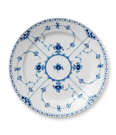 Royal Copenhagen Blue Fluted Half Lace Dinner Plate