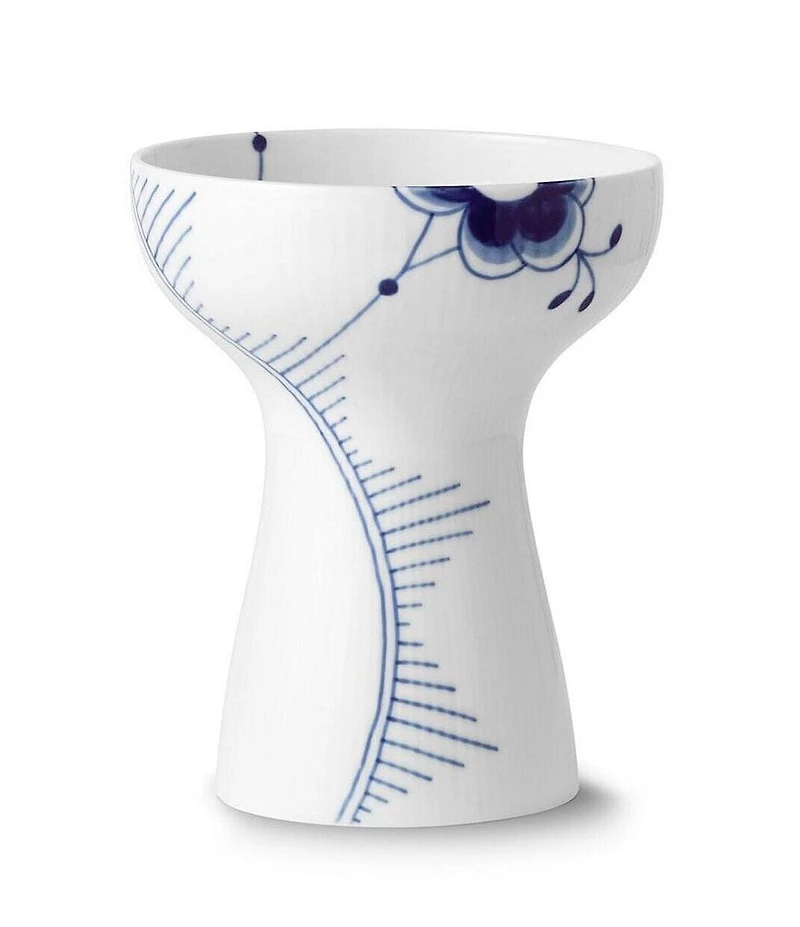 Royal Copenhagen Blue Fluted Mega 7.5-Inch Open Vase