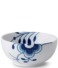 Royal Copenhagen Blue Fluted Mega Floral Pattern Porcelain Small Bowl