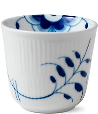 Royal Copenhagen Blue Fluted Floral Pattern Porcelain Mega Thermal Cup