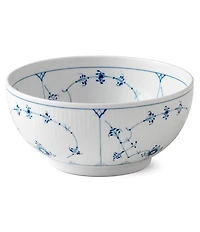 Royal Copenhagen Blue Fluted Plain 1.75 Quart Serving Bowl
