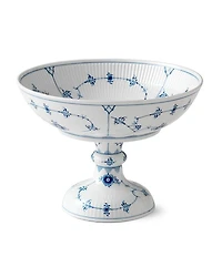Royal Copenhagen Blue Fluted Plain Footed Bowl