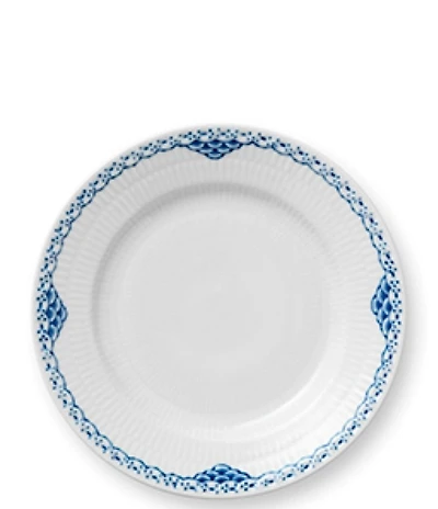 Royal Copenhagen Princess Delicate Blue Lace Border Pattern Bread & Butter Plate