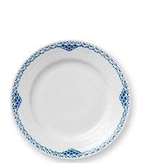 Royal Copenhagen Princess Delicate Blue Lace Border Pattern Bread & Butter Plate