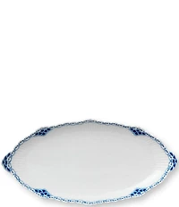 Royal Copenhagen Princess Delicate Lace Pattern Porcelain Oval Accent Dish