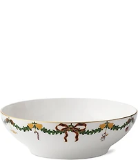 Royal Copenhagen Star Fluted Christmas Serving Bowl