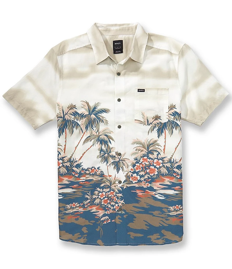 RVCA Pennisula Short Sleeve Woven Shirt