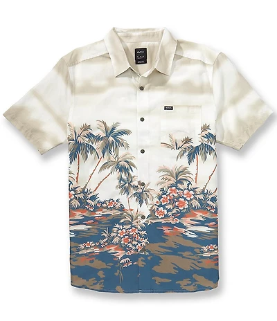 RVCA Pennisula Short Sleeve Woven Shirt