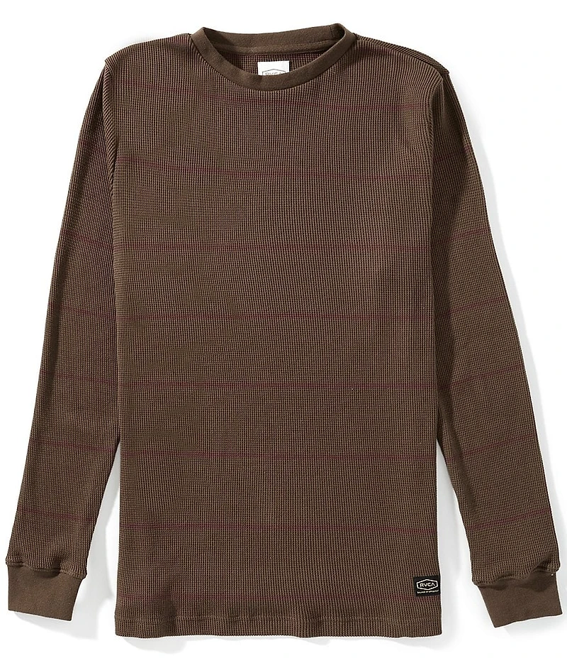 RVCA Shift Stripe Long Sleeve Thermal T-Shirt