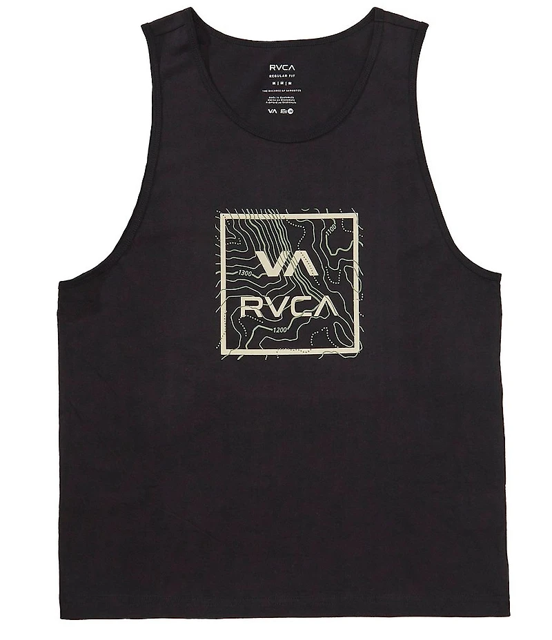 RVCA Topo Two Graphic Tank Top