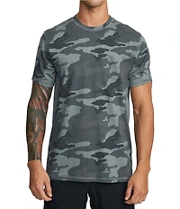 RVCA VA Sport Vent Short Sleeve Training Camo Print T-Shirt