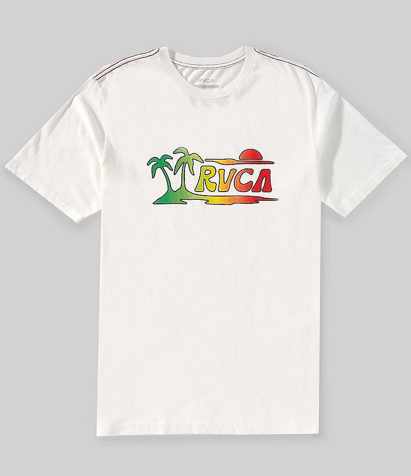RVCA Vibrations Logo Short Sleeve T-Shirt