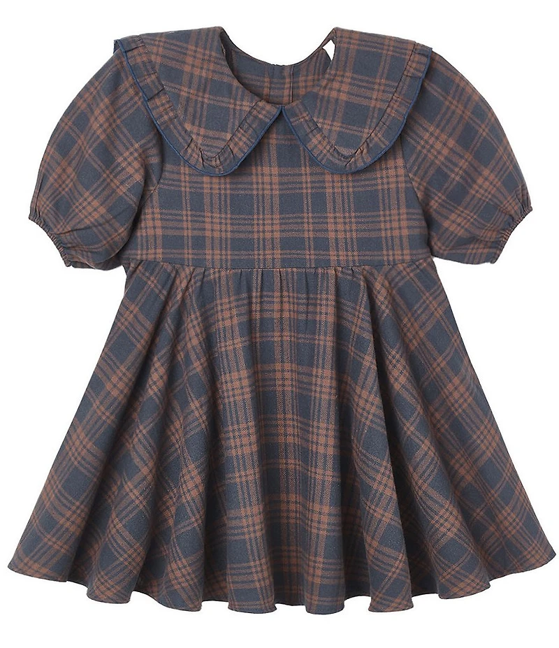 Rylee + Cru Baby Girls Camille Plaid Dress