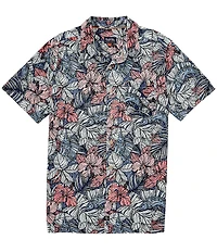 Salt Life Sailfish Blossom Short Sleeve Woven Shirt