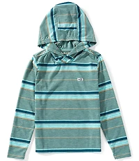 Salty Crew Big Boys Long Sleeve White Caps Boys Tech Hooded T-Shirt