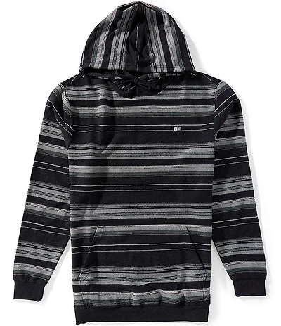 Salty Crew Crewser Long Sleeve Striped French Terry Fleece Hoodie