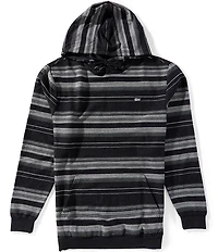 Salty Crew Crewser Long Sleeve Striped French Terry Fleece Hoodie