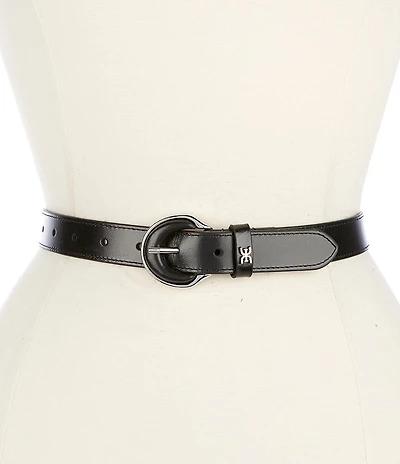 Sam Edelman 25mm Harness Leather Belt