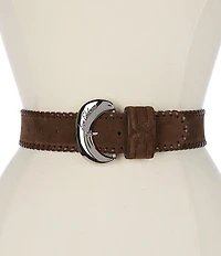 Sam Edelman 45mm Organic Buckle Belt