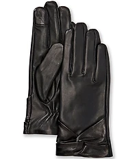 SASSO + SMYTH Leather Traditional Five Finger Twist Gloves
