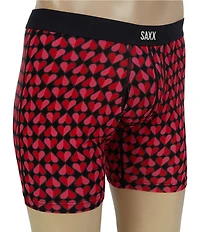 SAXX Big & Tall Vibe Xtra Love Check Baby Boxer Briefs
