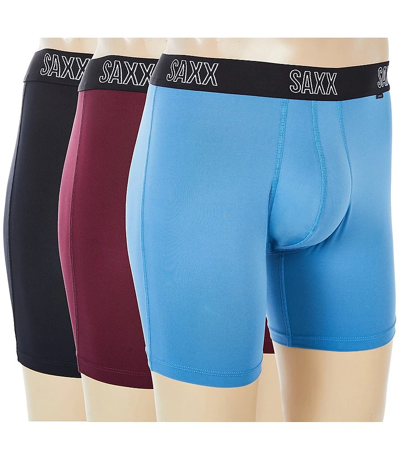 SAXX Drop Temp All Day Cooling 6#double; Boxer Briefs 3-Pack