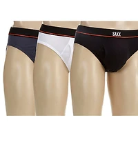 SAXX Non-Stop Stretch Cotton Briefs 3-Pack