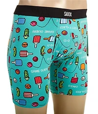 SAXX Vibe Xtra 6#double; Inseam Pickle Ball Boxer Briefs