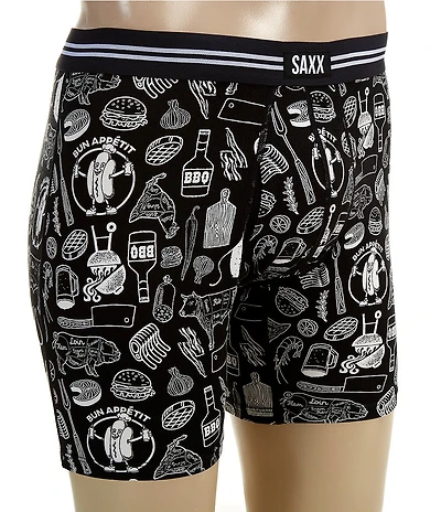 SAXX Vibe Xtra Soft Comfort 6#double; Inseam Boxer Briefs
