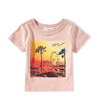 Scene&Heard Baby Boys Knit Farris Wheel Graphic T-Shirt