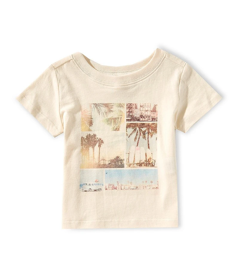 Scene&Heard Baby Boys Knit Photo-Real Graphic T-Shirt