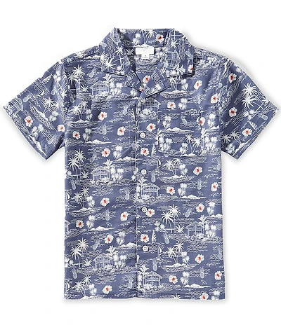 Scene&Heard Big Boys Tropical Scene Woven Shirt