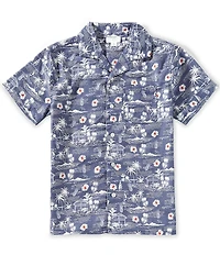 Scene&Heard Big Boys Tropical Scene Woven Shirt
