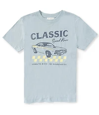 Scene&Heard Big Boys Classic Car Graphic Short Sleeve T-Shirt