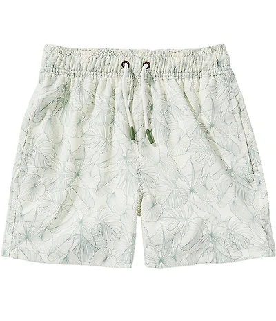 Scene&Heard Big Boys Coordinating Pattern Swim Trunks