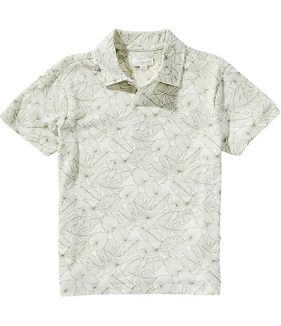 Scene&Heard Big Boys Coordinating Short Sleeve Print Polo