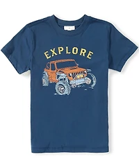 Scene&Heard Big Boys Explore Graphic Short Sleeve T-Shirt